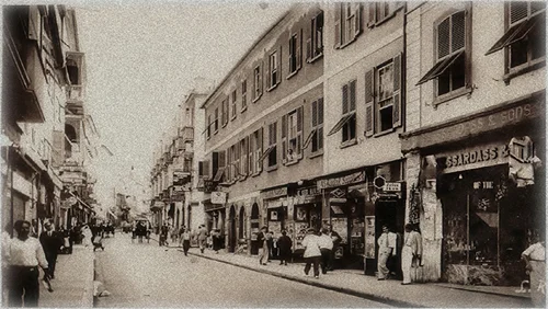 The Essardas storefront on Gibraltar's Main Street